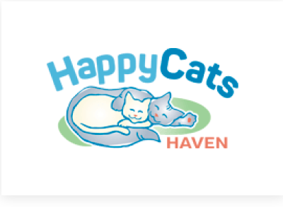 Happy Cats Haven logo that links to the website. 
