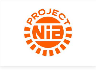 Project Nia logo that links to the website. 